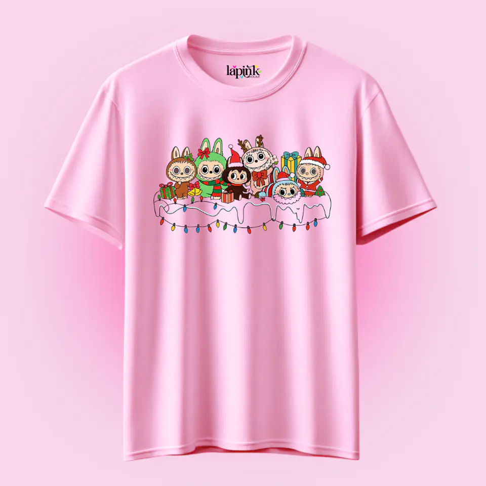 POLERA NAVIDAD LABUBU  2