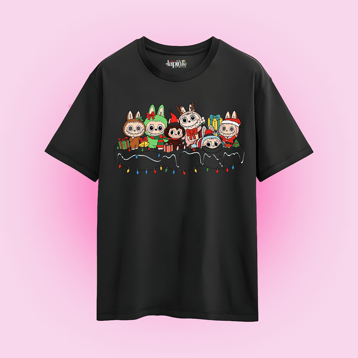 POLERA NAVIDAD LABUBU  3