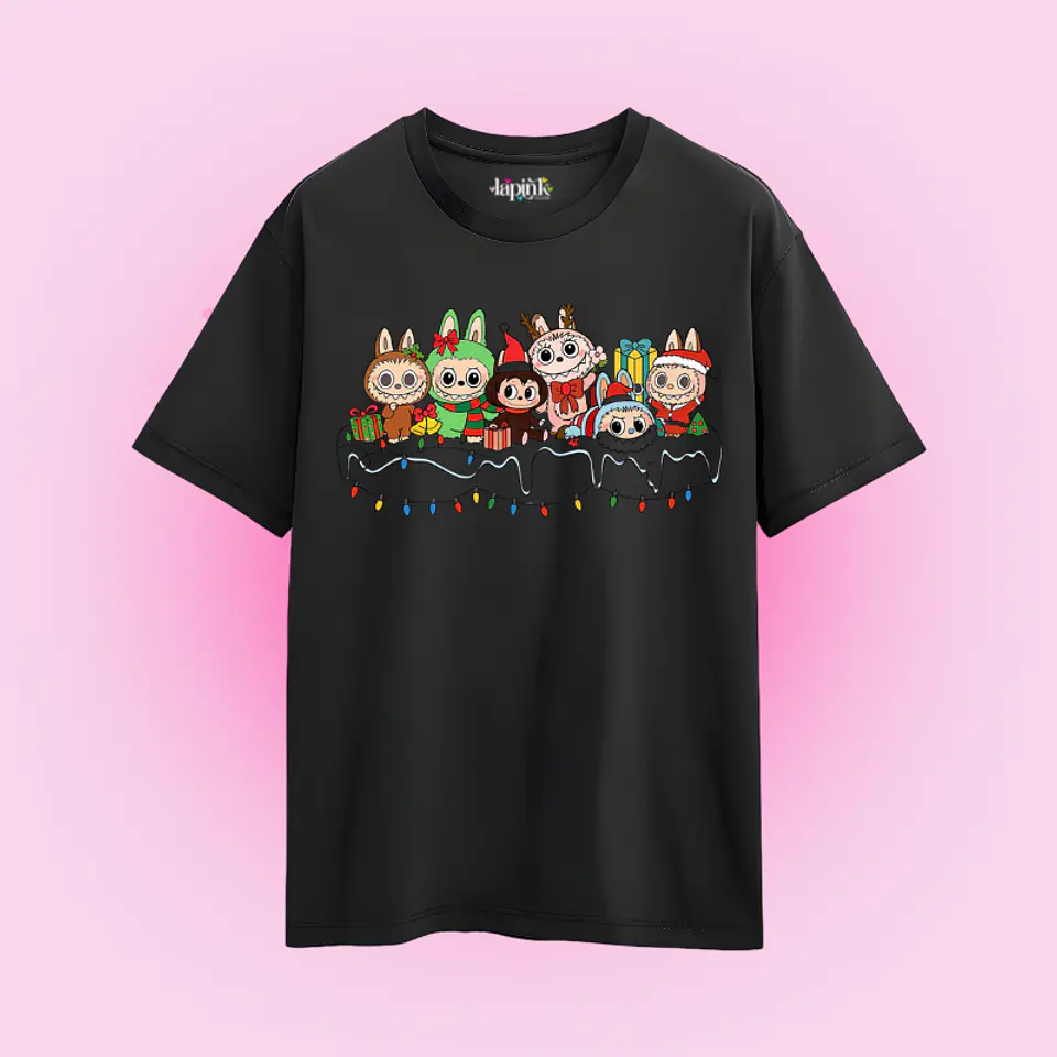 POLERA NAVIDAD LABUBU  3