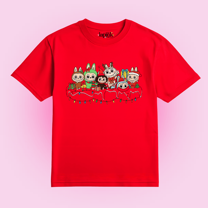 POLERA NAVIDAD LABUBU  4