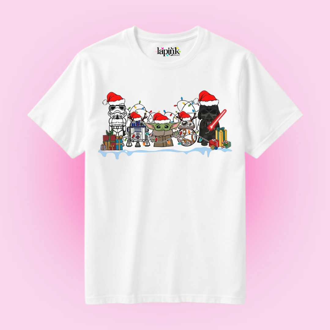 POLERA NAVIDAD STAR WARS BABY YODA  1