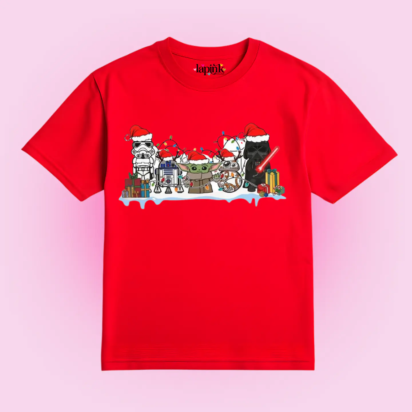 POLERA NAVIDAD STAR WARS BABY YODA  2