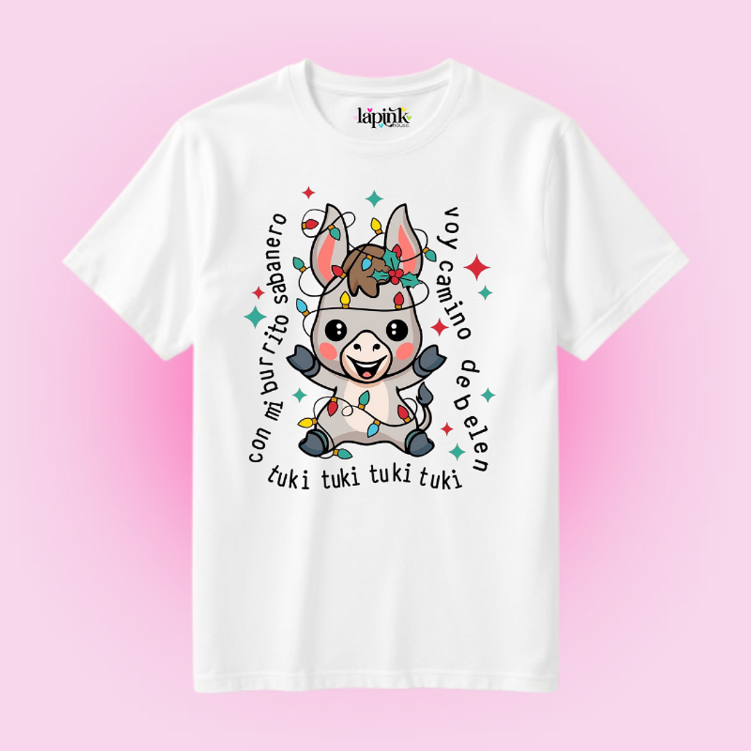 POLERA NAVIDAD BURRITO SABANERO  1