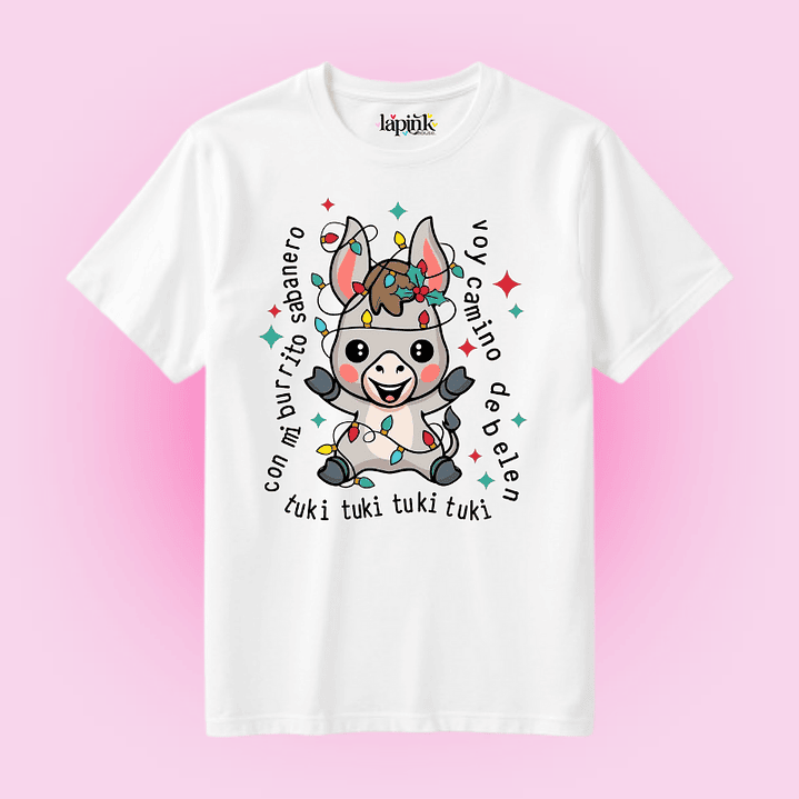 POLERA NAVIDAD BURRITO SABANERO  1