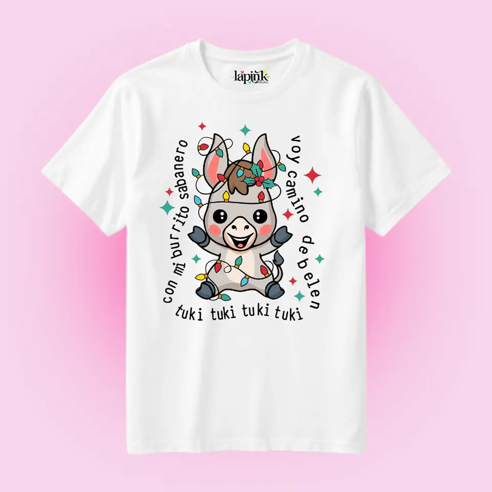 POLERA NAVIDAD BURRITO SABANERO  1