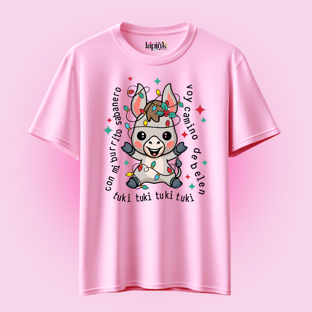 POLERA NAVIDAD BURRITO SABANERO  2