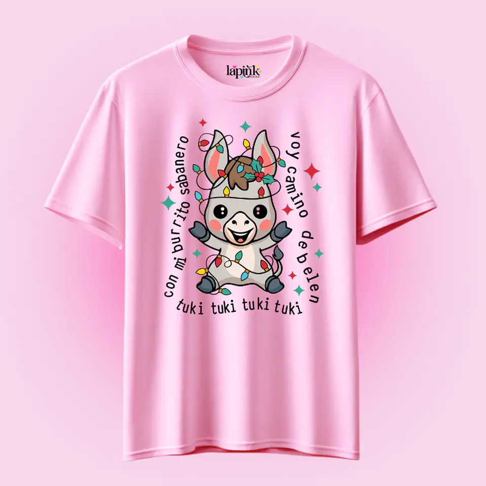 POLERA NAVIDAD BURRITO SABANERO  2