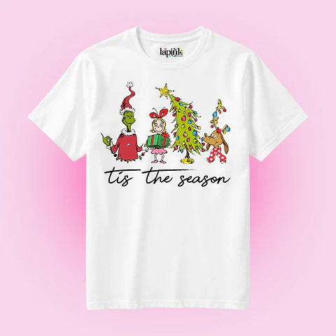POLERA NAVIDAD TIS THE SEASON GRINCH 