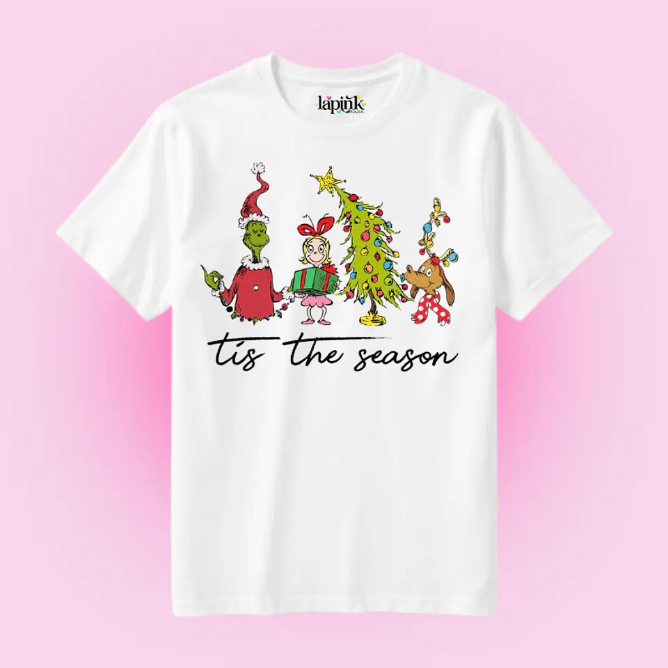 POLERA NAVIDAD TIS THE SEASON GRINCH  1