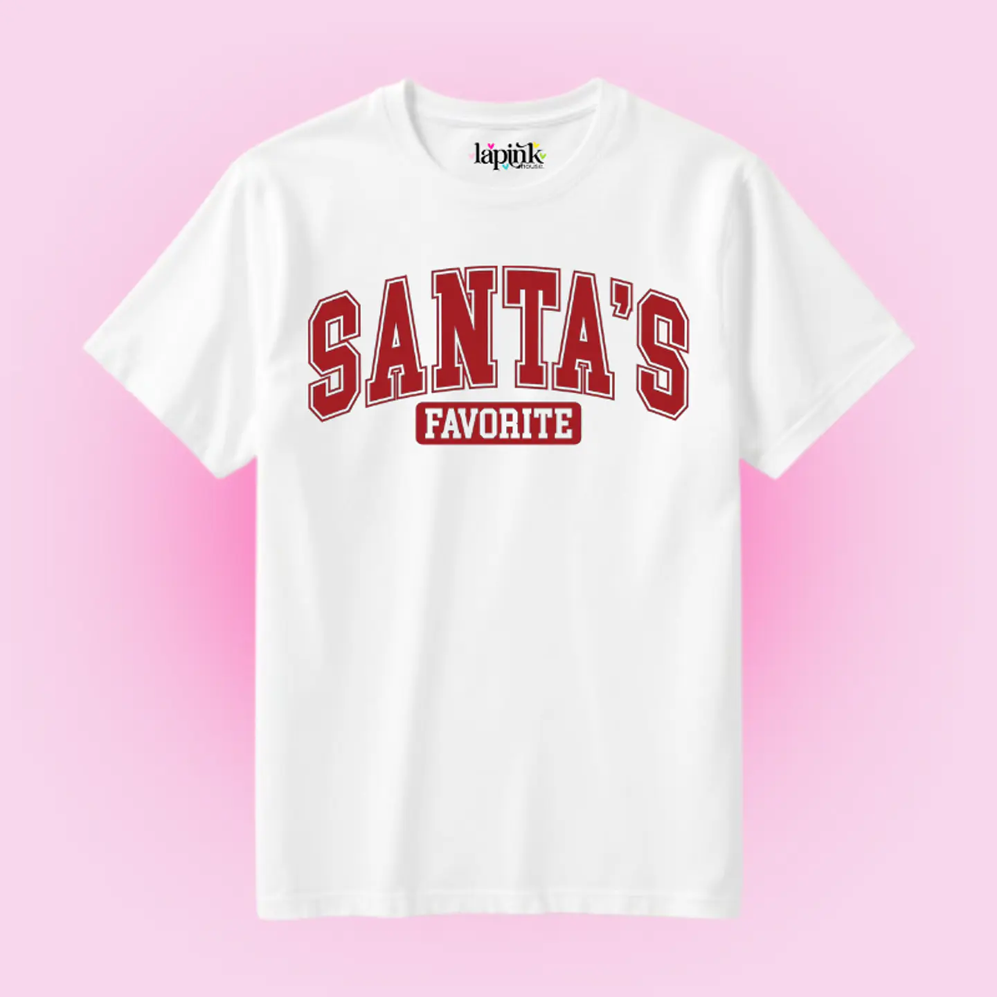 POLERA NAVIDAD SANTA'S FAVORITE 1