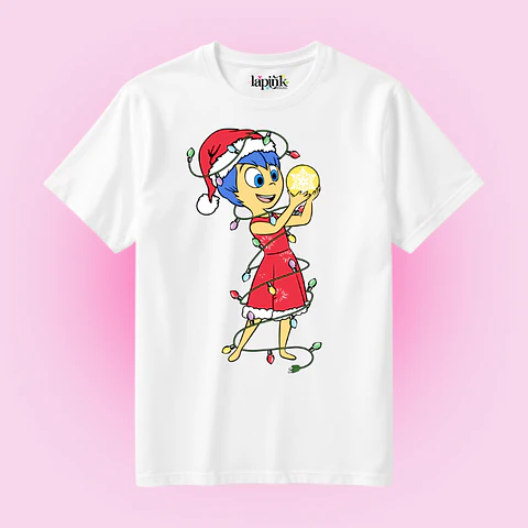 POLERA NAVIDAD INTENSAMENTE PERSONAJES