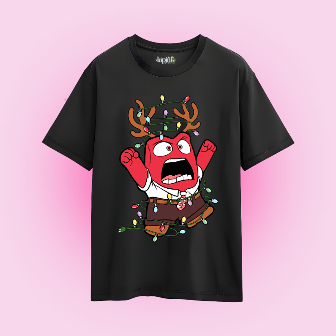 POLERA NAVIDAD INTENSAMENTE PERSONAJES 9