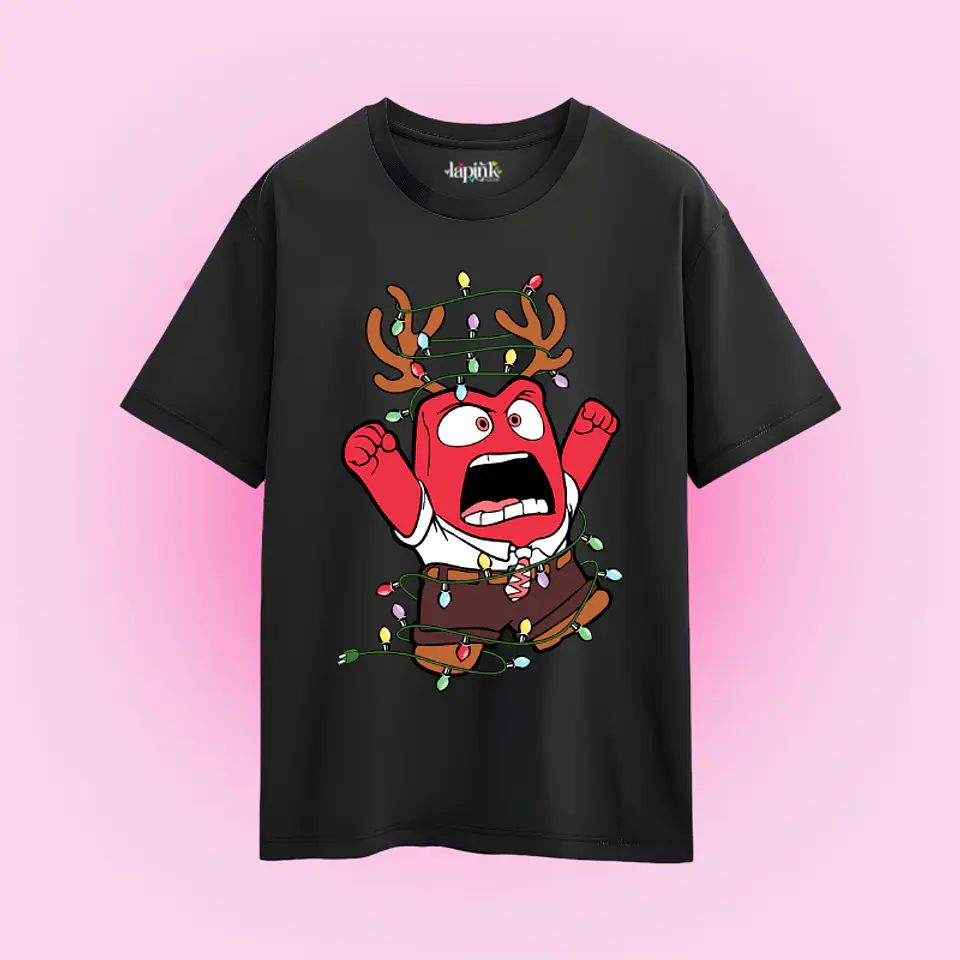 POLERA NAVIDAD INTENSAMENTE PERSONAJES 9