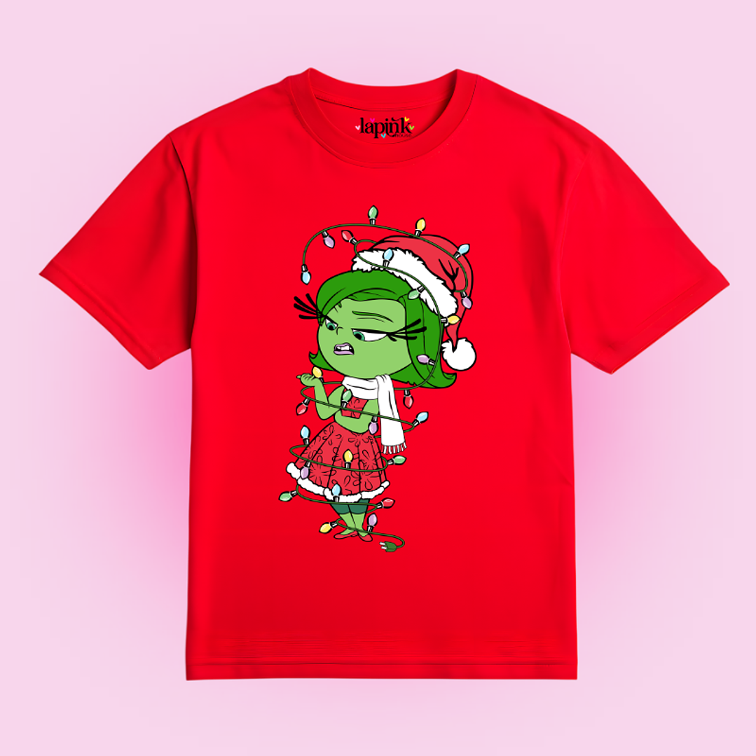 POLERA NAVIDAD INTENSAMENTE PERSONAJES 22