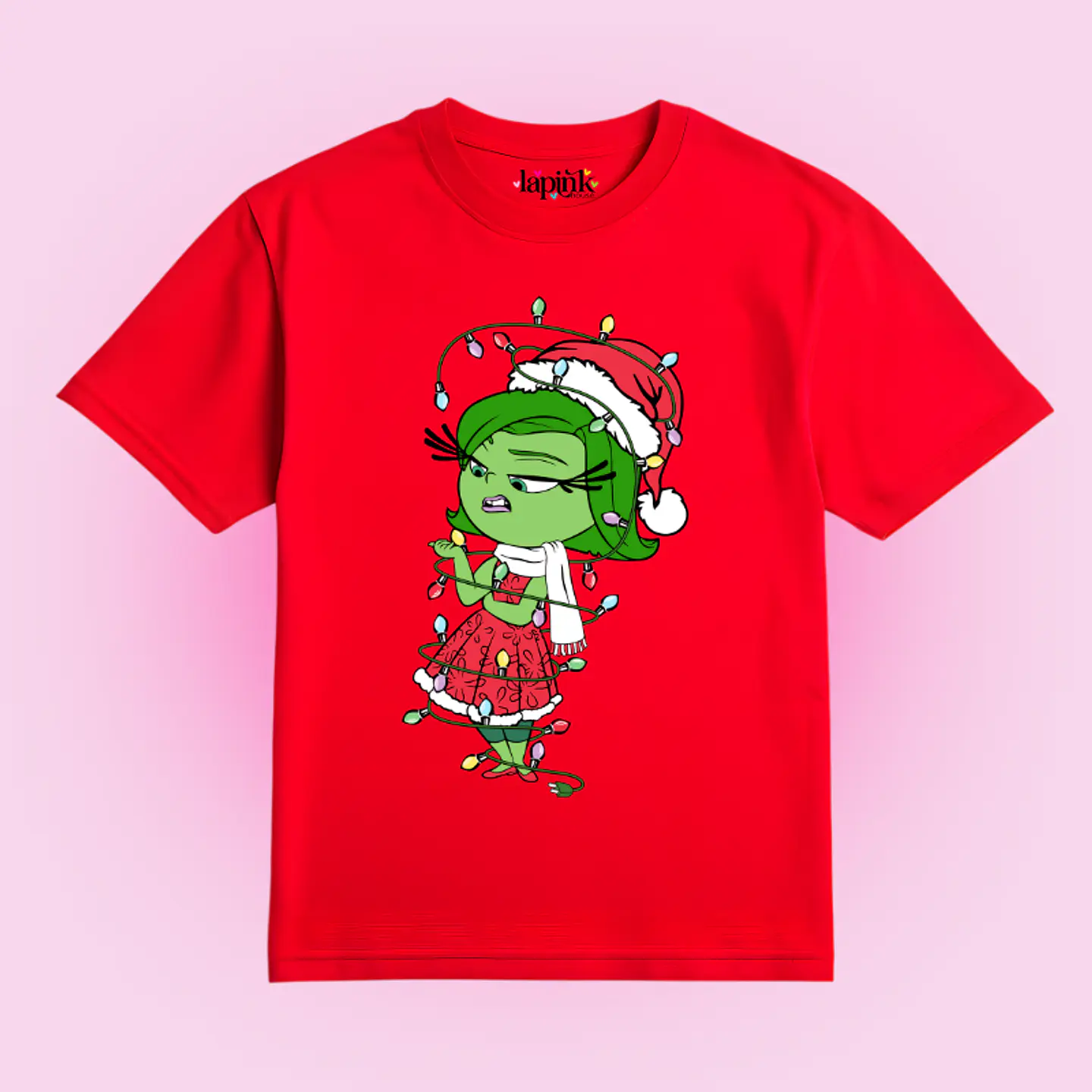 POLERA NAVIDAD INTENSAMENTE PERSONAJES 22
