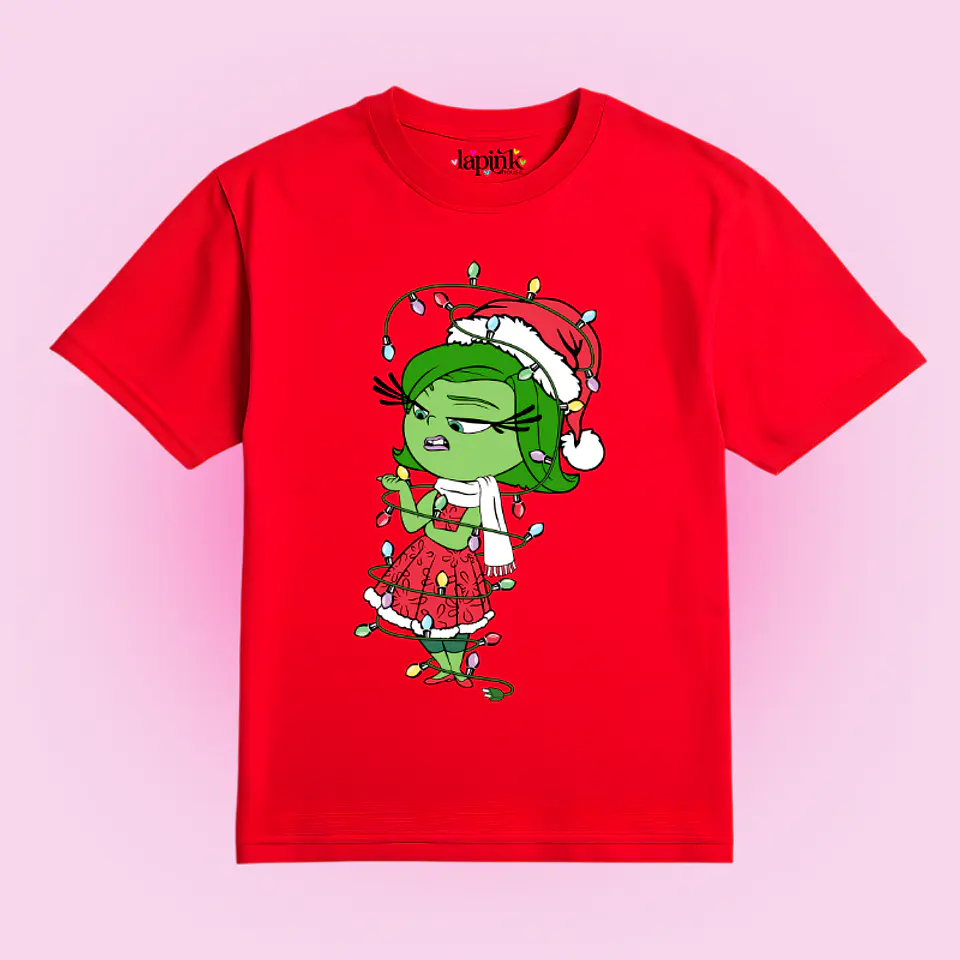 POLERA NAVIDAD INTENSAMENTE PERSONAJES 22