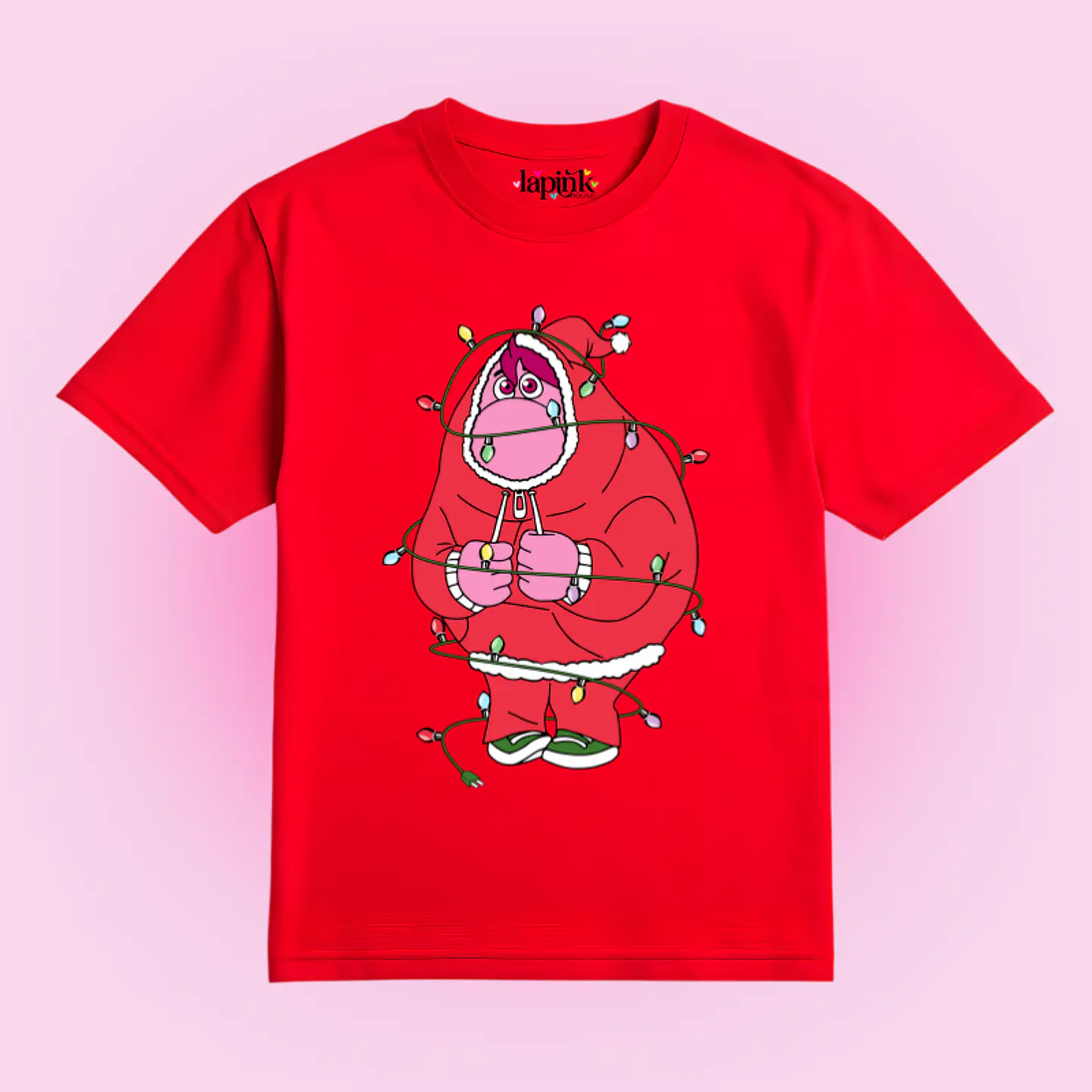 POLERA NAVIDAD INTENSAMENTE PERSONAJES 25