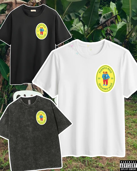 Polera Estampada Bad Bunny Chile 2026 