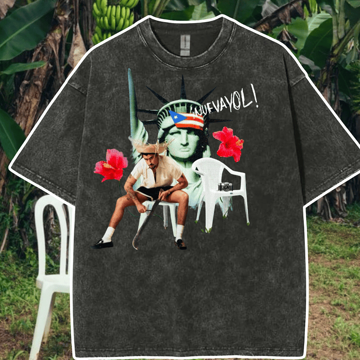Polera Estampada Bad Bunny Chile 2026  1
