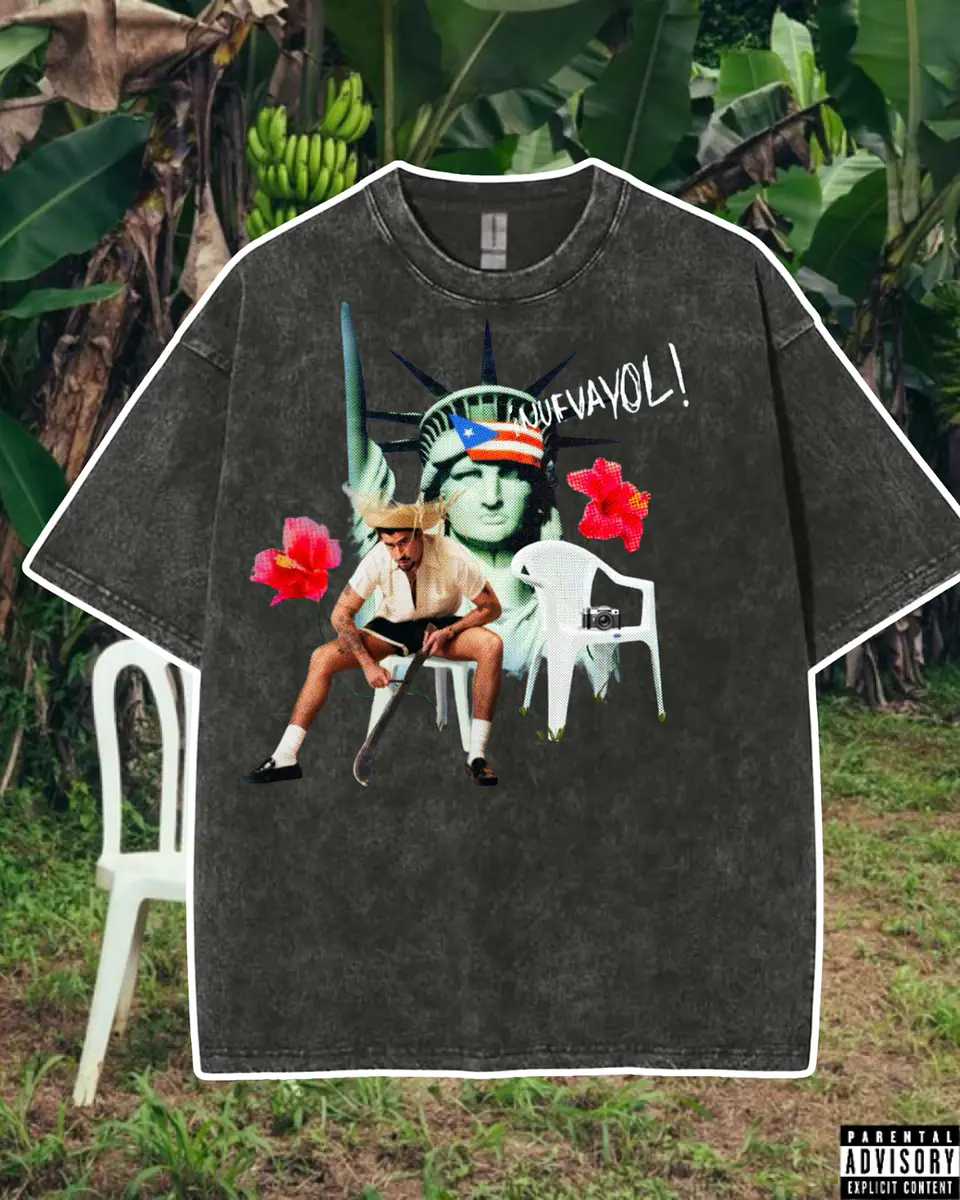 Polera Estampada Bad Bunny Chile 2026  1