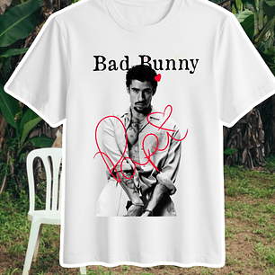 Polera Estampada Bad Bunny Chile 2026 