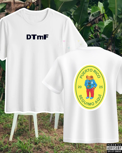 Polera Estampada Bad Bunny Chile 2026