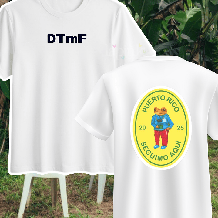 Polera Estampada Bad Bunny Chile 2026 1