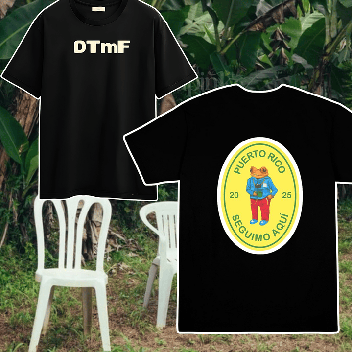 Polera Estampada Bad Bunny Chile 2026 2