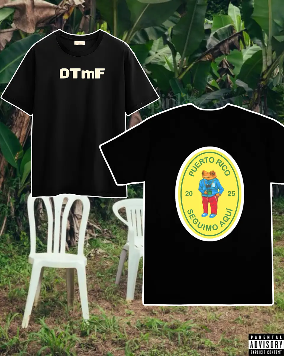 Polera Estampada Bad Bunny Chile 2026 2