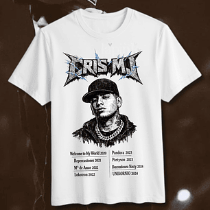 Poleras exclusivas CRIS MJ Chile 2026 Urbano