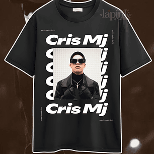 Polera CRIS MJ Concierto Chile 2026 | Diseño Exclusivo Estampado Urbano