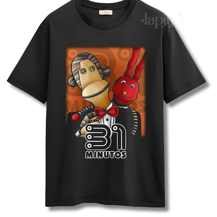 Poleras 31 Minutos | Diseños Estampados Exclusivos Personajes Clásicos 1