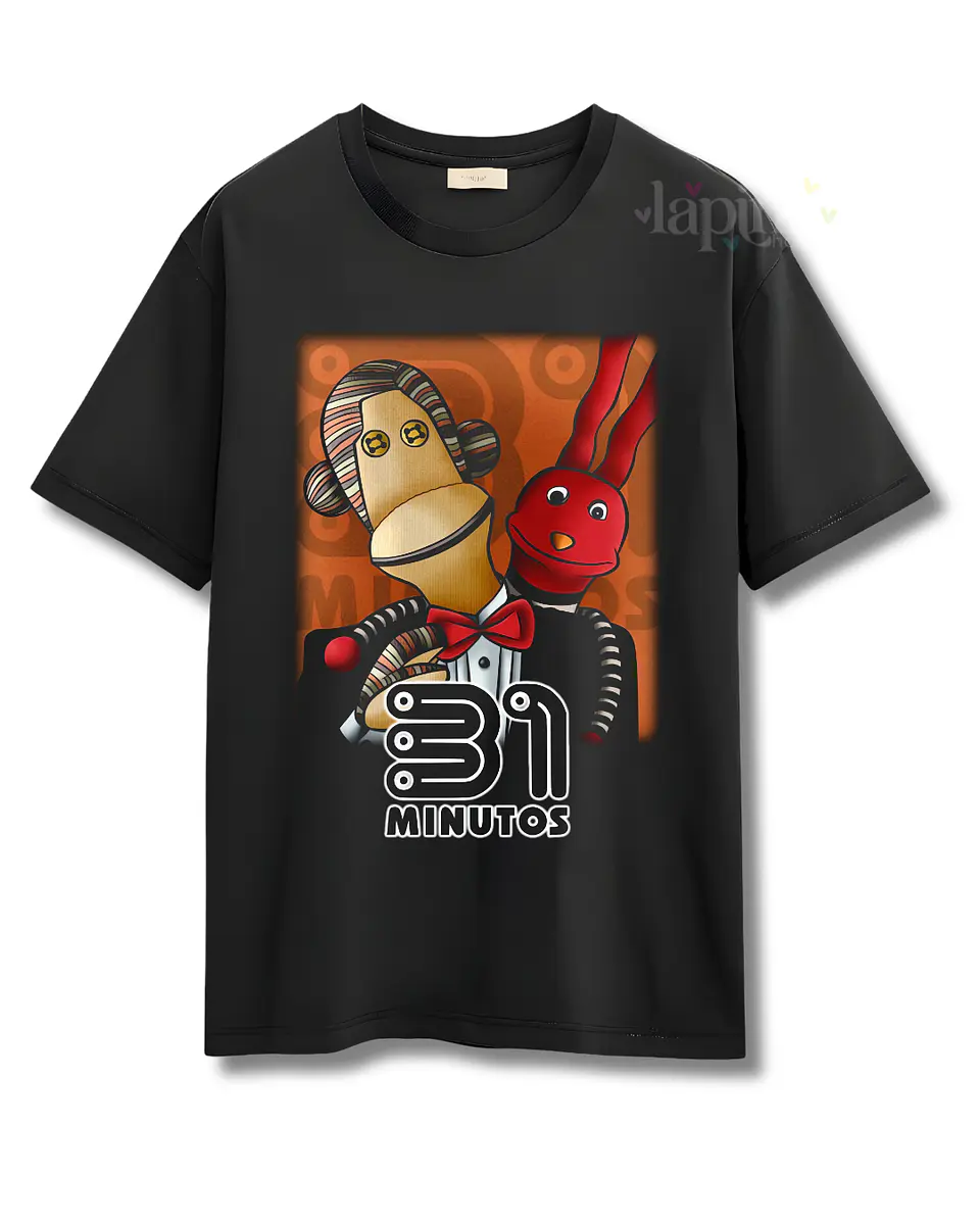 Poleras 31 Minutos | Diseños Estampados Exclusivos Personajes Clásicos 1