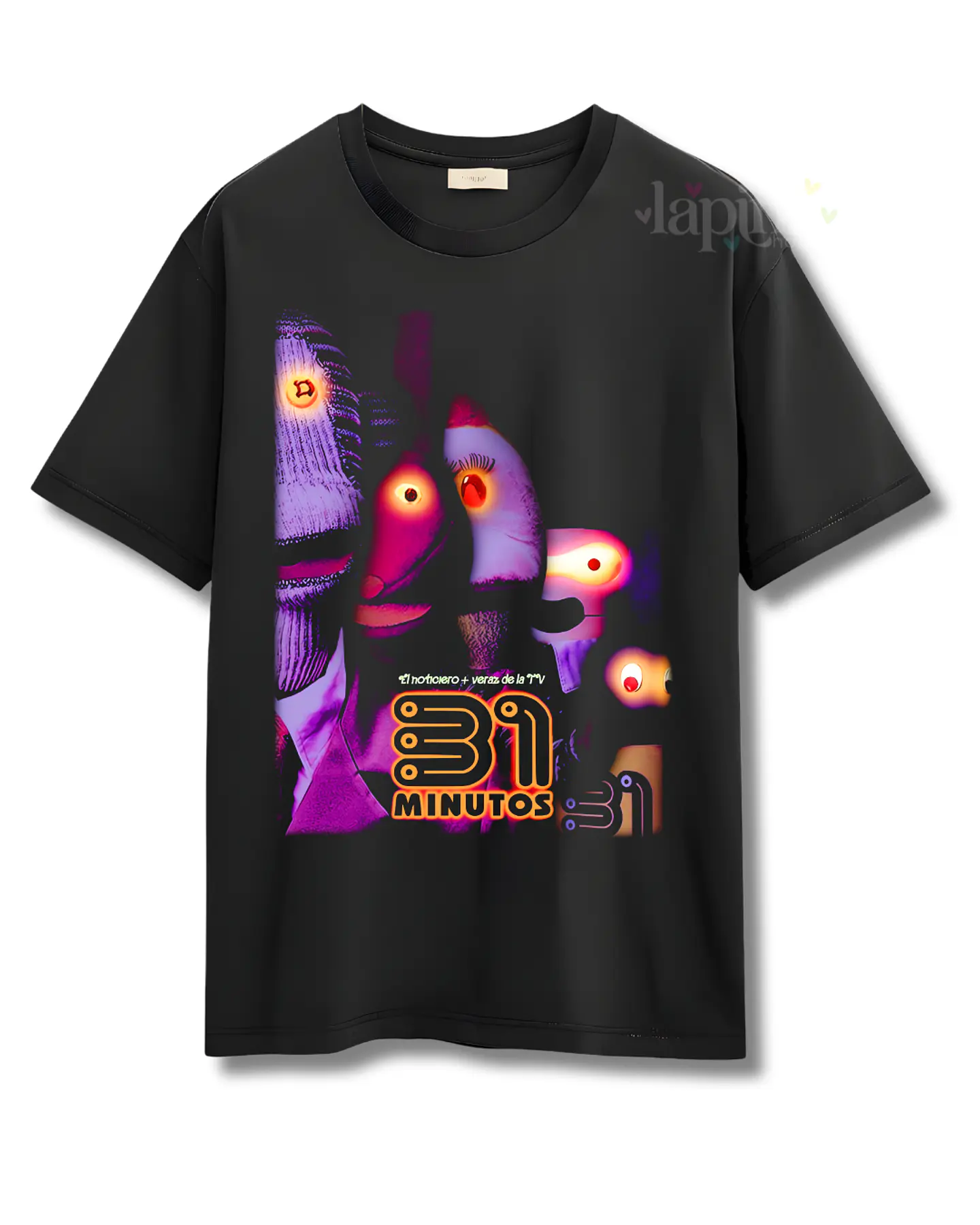 Poleras 31 Minutos | Diseños Estampados Exclusivos Personajes Clásicos- COPIAR- COPIAR 1