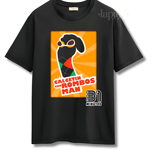 Poleras 31 Minutos | Diseños Estampados Exclusivos Personajes Clásicos  Calcetin con Rombosman
