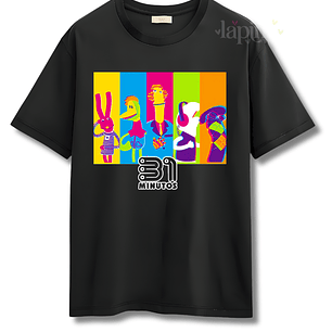 Poleras Estampadas 31 Minutos | Personajes Clásicos