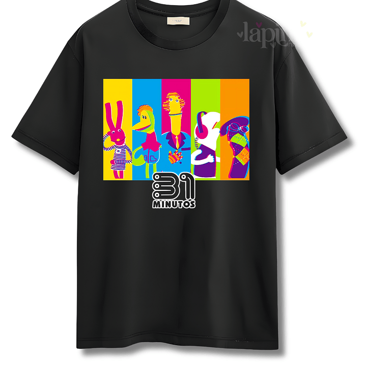 Poleras Estampadas 31 Minutos | Personajes Clásicos 1