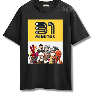 Poleras Estampadas 31 Minutos | Personajes Clásicos