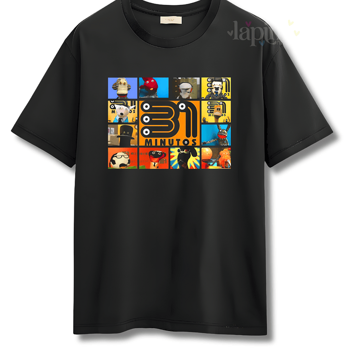 Poleras Estampadas 31 Minutos | Personajes Clásicos 1