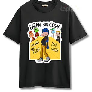 Poleras Estampadas 31 Minutos | Personajes Clásicos Bailan Sin Cesar