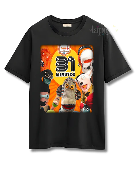 Poleras Estampadas 31 Minutos | Personajes Clásicos