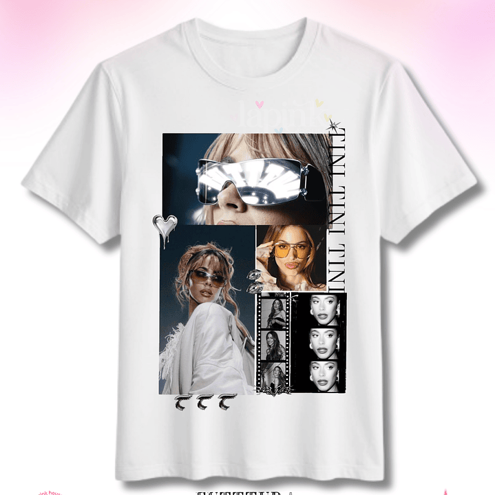 Polera TINI STOESSEL – Futttura World Tour Chile 2026 – Edición Concierto Estadio Nacional 1