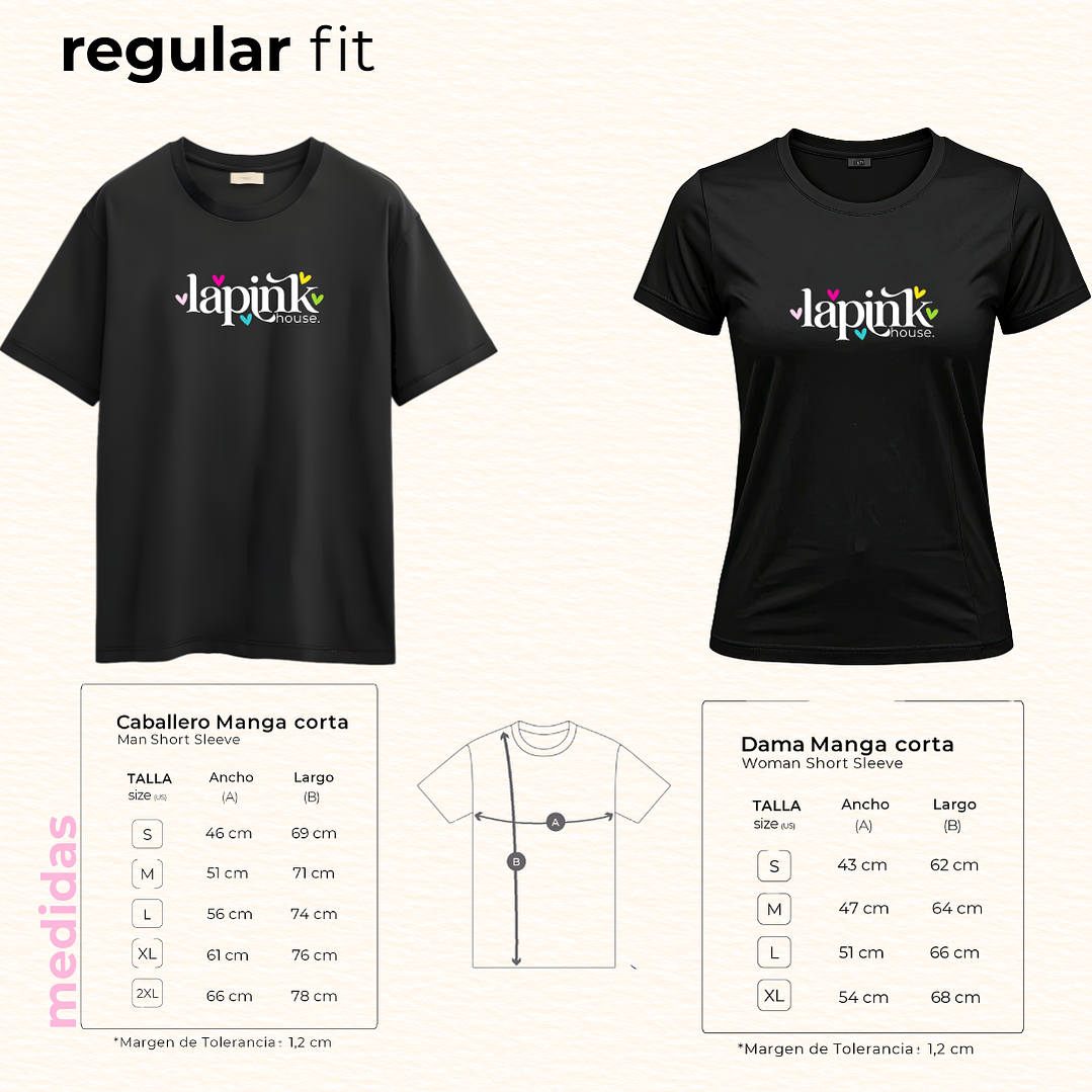 Polera de Concierto TINI Chile 2026 – Futttura Tour – Merch Fan 2