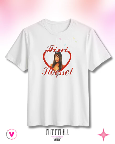 Polera de Concierto TINI Chile 2026 – Futttura Tour – Merch Fan