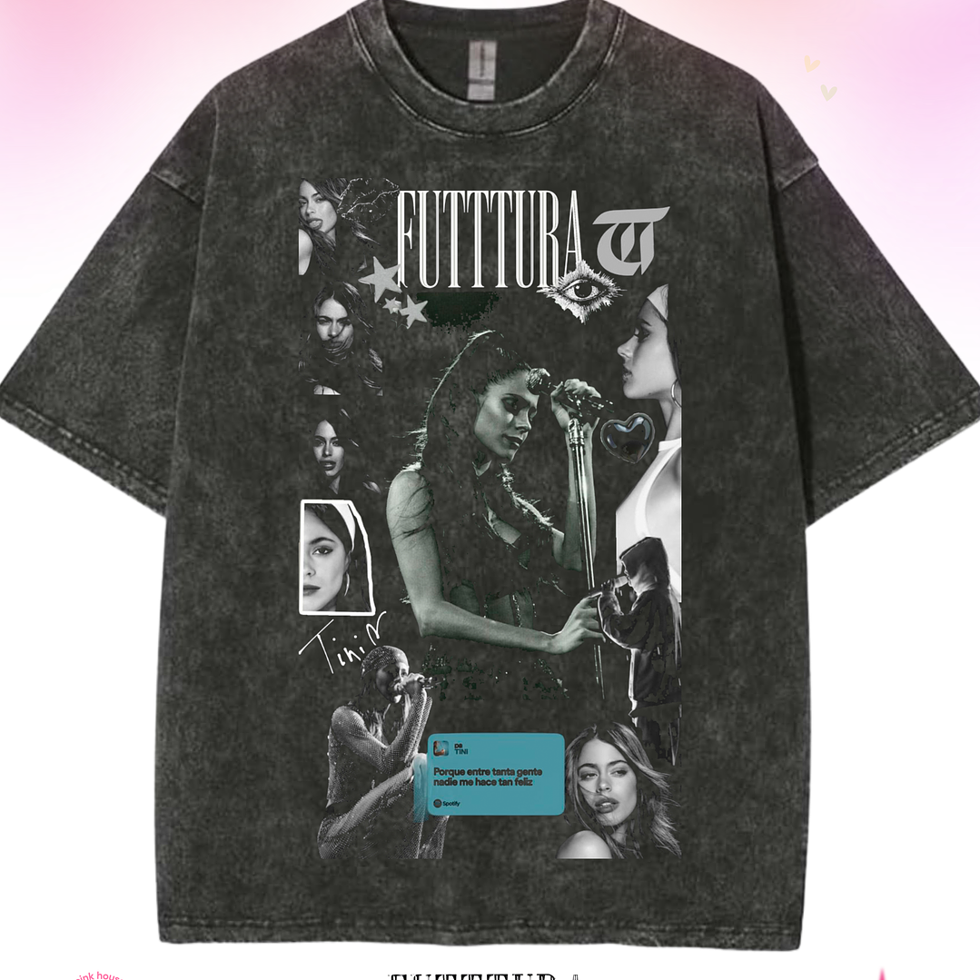 Camiseta TINI Futttura Tour – Edición Santiago 12 Febrero 2026 – Merch Exclusiva 1