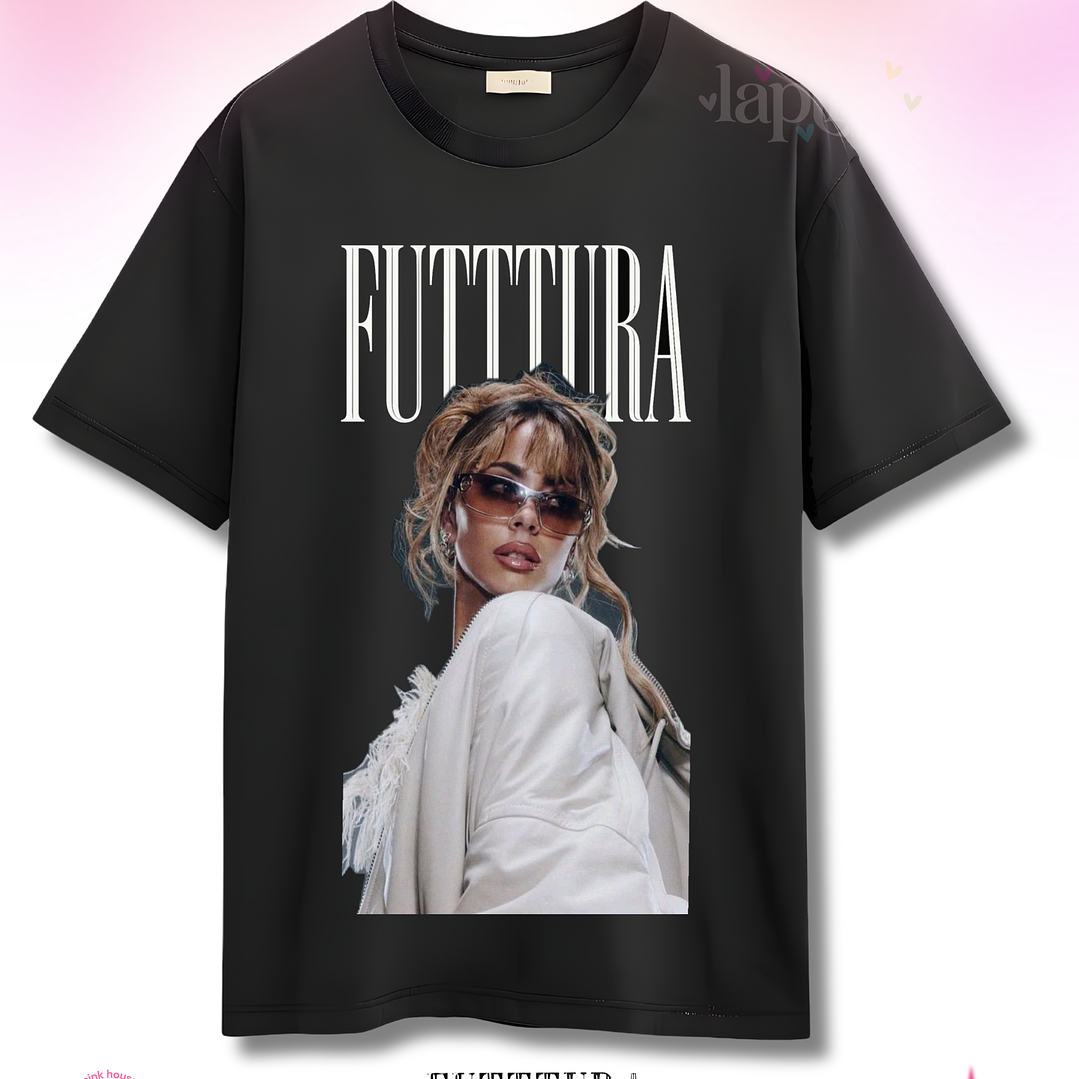 Camiseta TINI Futttura Tour – Edición Santiago 12 Febrero 2026 – Merch Exclusiva 1