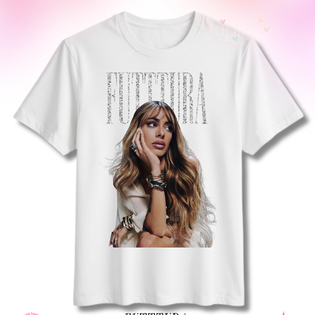 Camiseta TINI Futttura Tour Glitter– Edición Santiago 12 Febrero 2026 – Merch Exclusiva 4