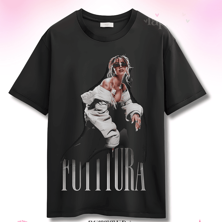Camiseta TINI Futttura Tour– Edición Santiago 12 Febrero 2026 – Merch Exclusiva 1