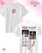 Camiseta TINI Futttura Tour Glitter – Edición Santiago 12 Febrero 2026 – Merch Exclusiva- COPIAR - Miniatura 2