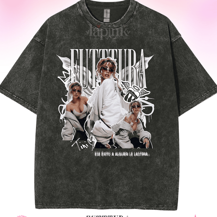 Camiseta TINI Futttura Tour – Edición Santiago 12 Febrero 2026 – Merch Exclusiva 2